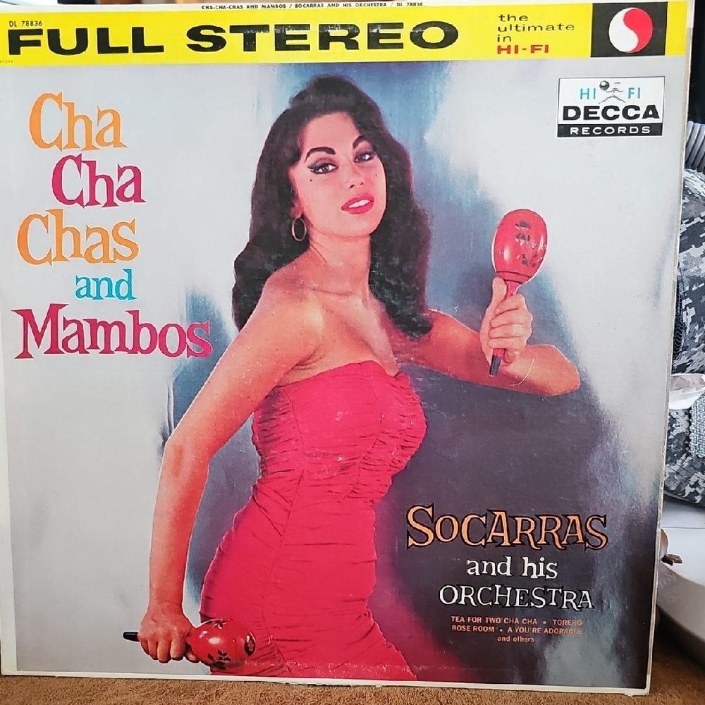 V075. Cha Cha Chas And Mambos Vinyl Album